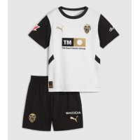 Camiseta Valencia Primera Equipación para niños 2024-25 manga corta (+ pantalones cortos)